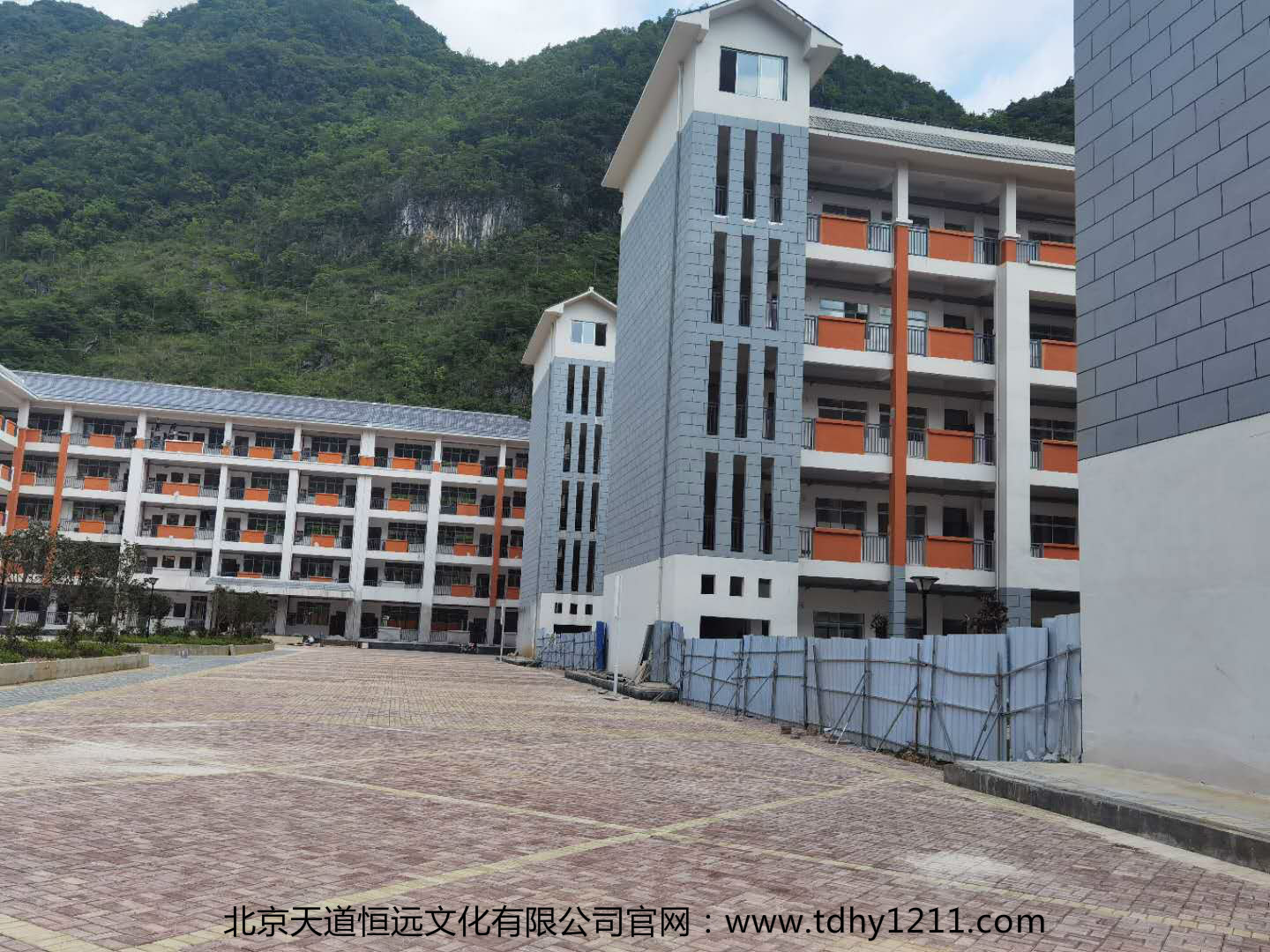 即將完工校區(qū)實景